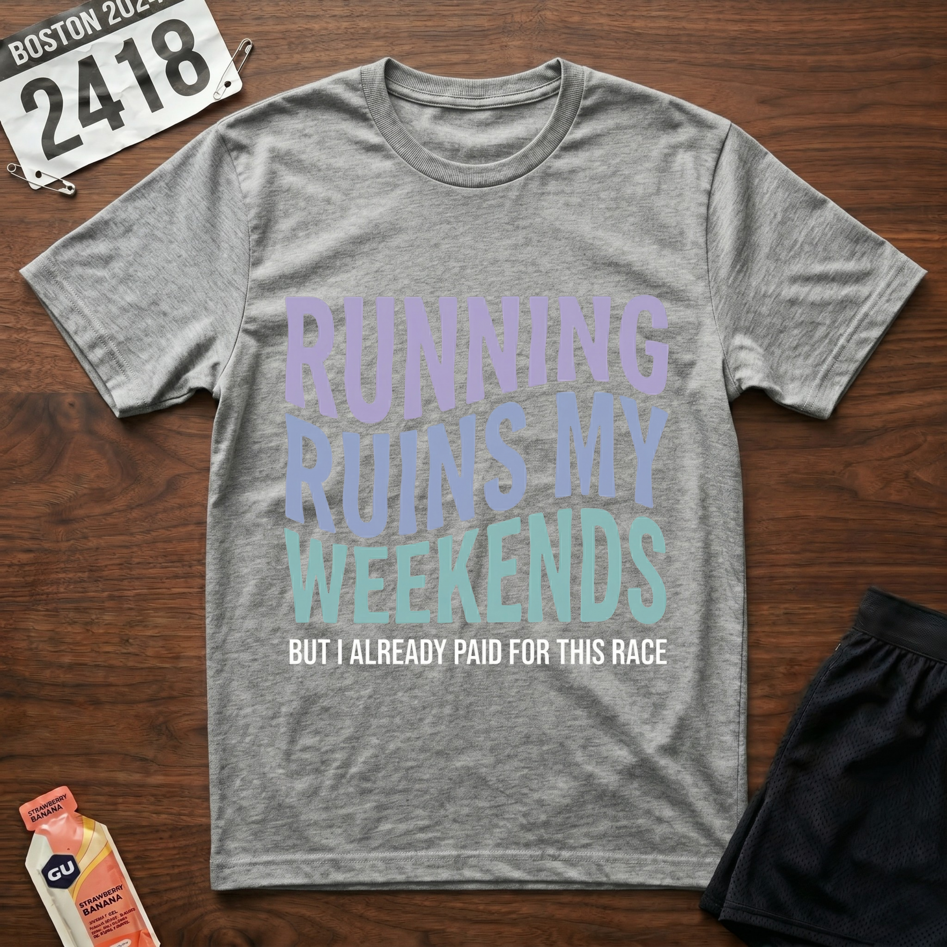 Running Ruins My Weekends T-Shirt