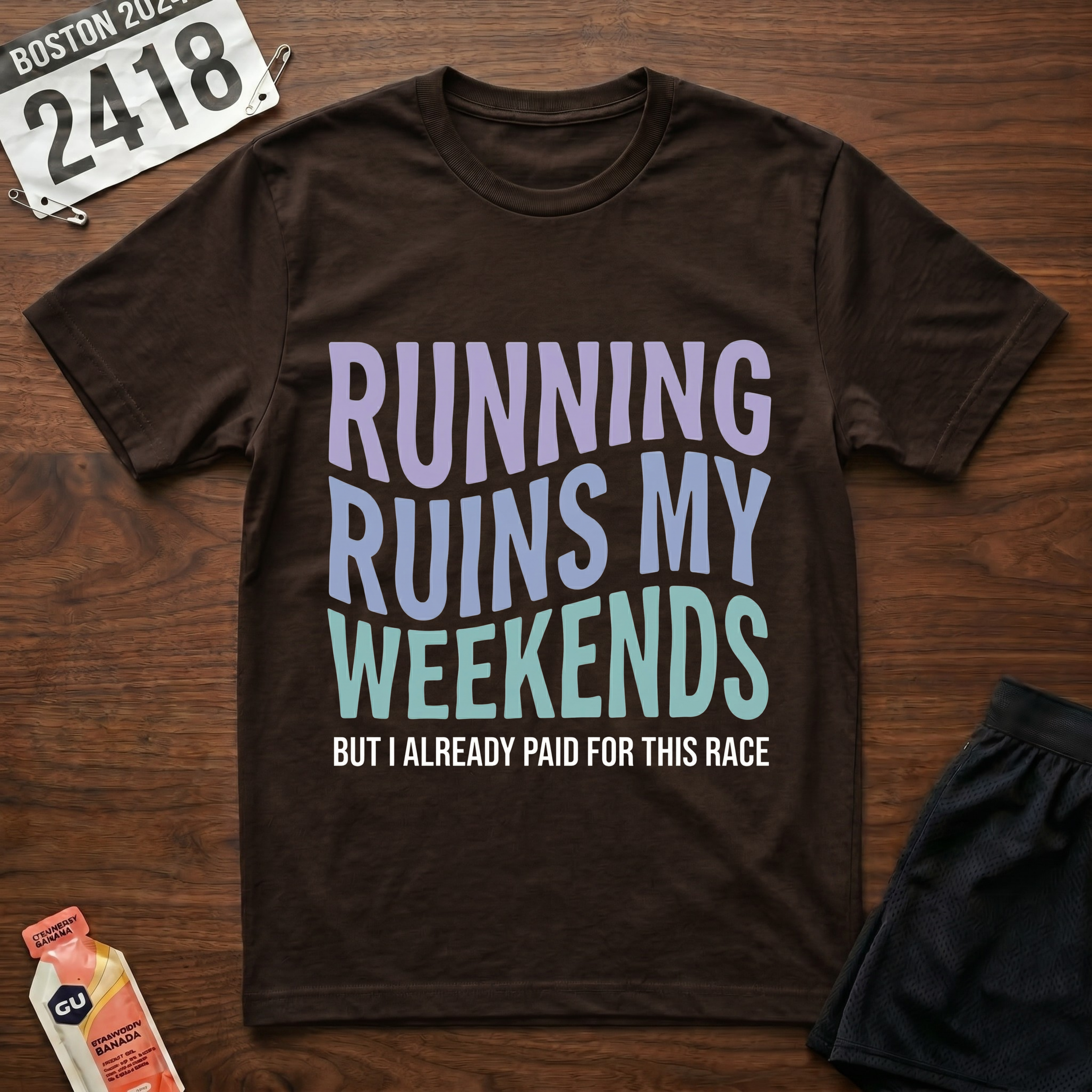 Running Ruins My Weekends T-Shirt