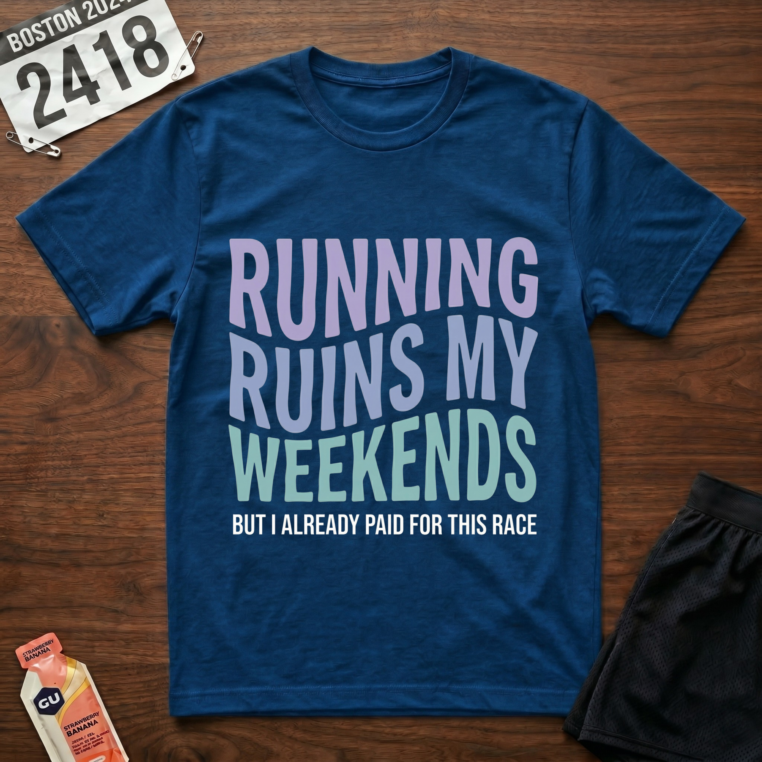 Running Ruins My Weekends T-Shirt