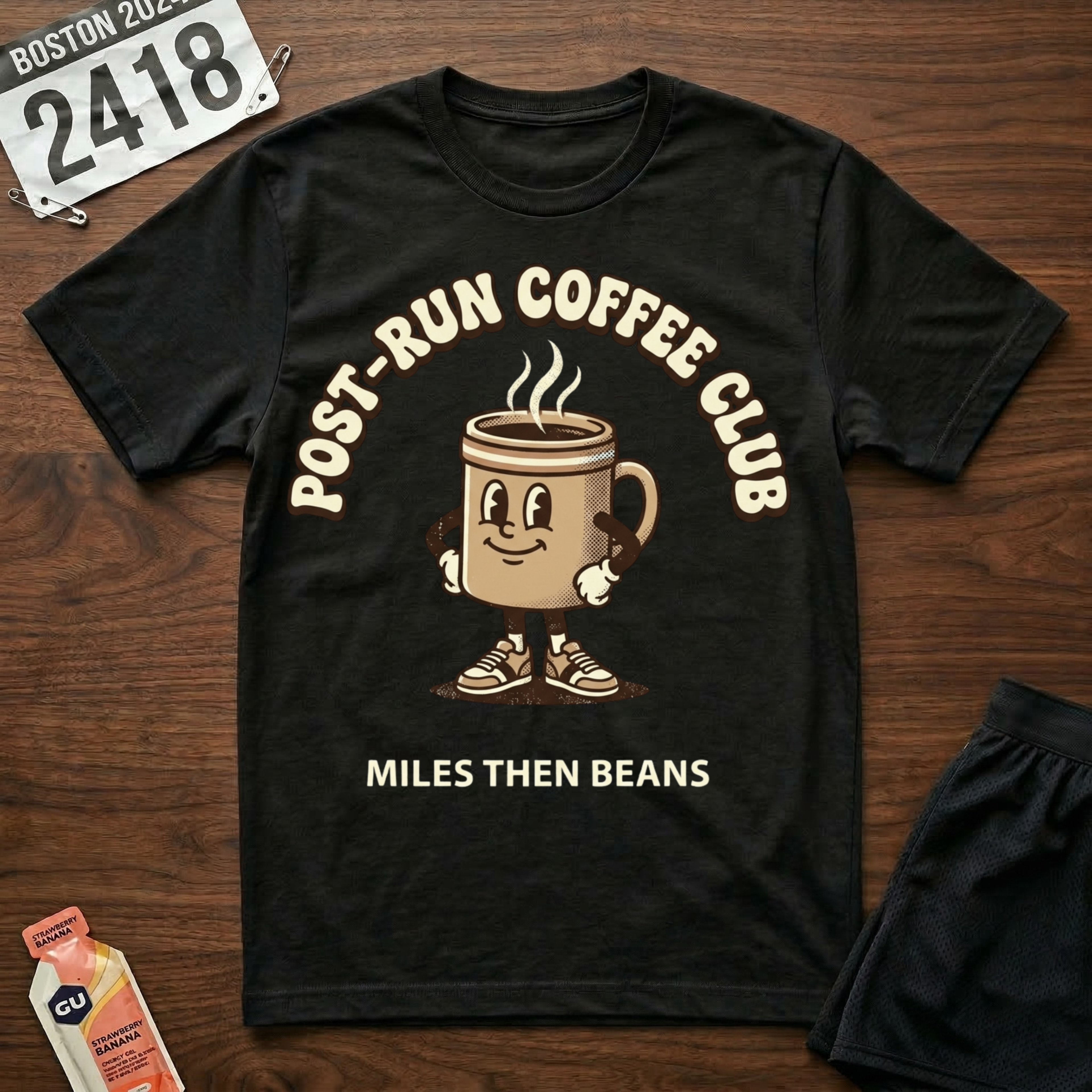 Post-Run Coffee Club T-Shirt