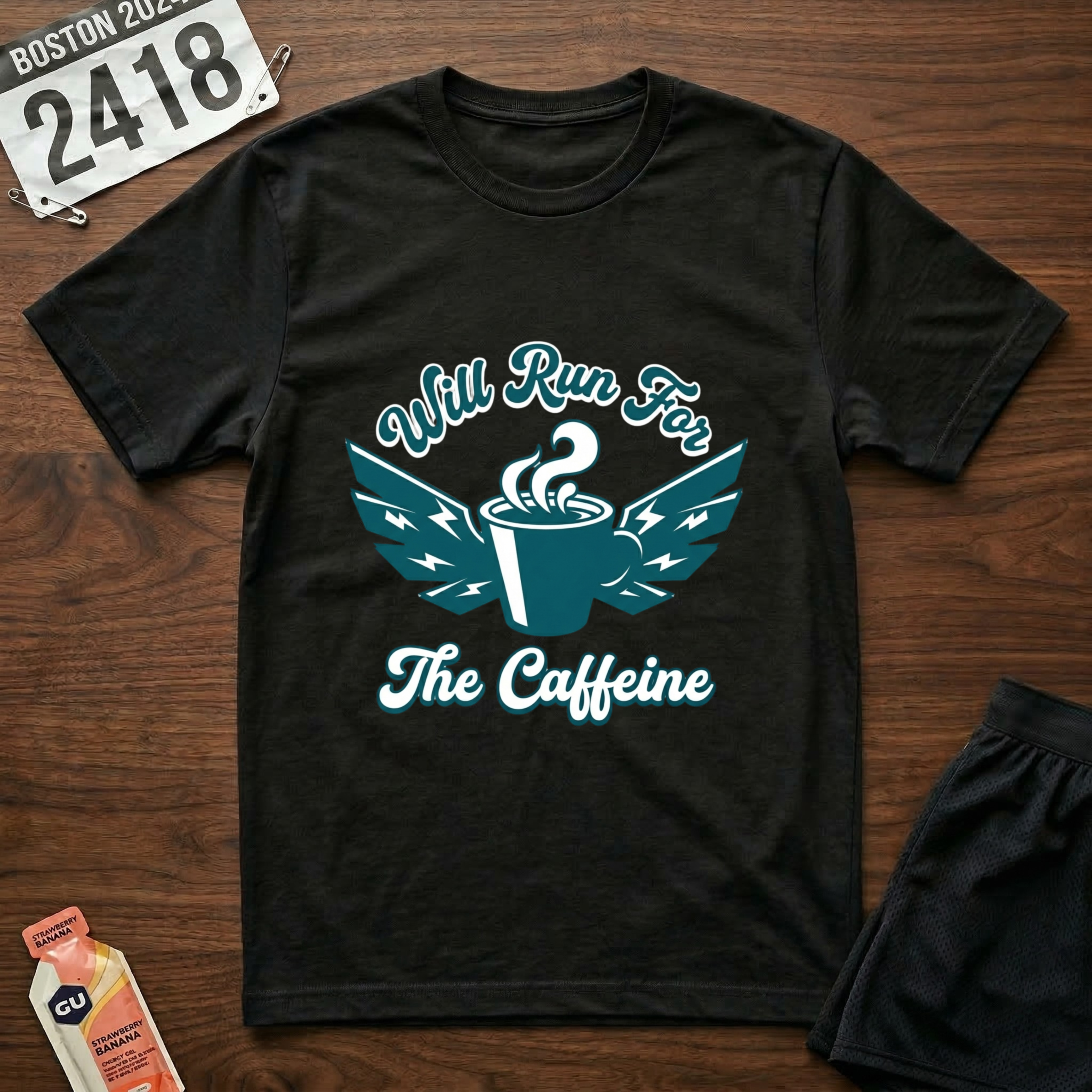Run For The Caffeine T-Shirt