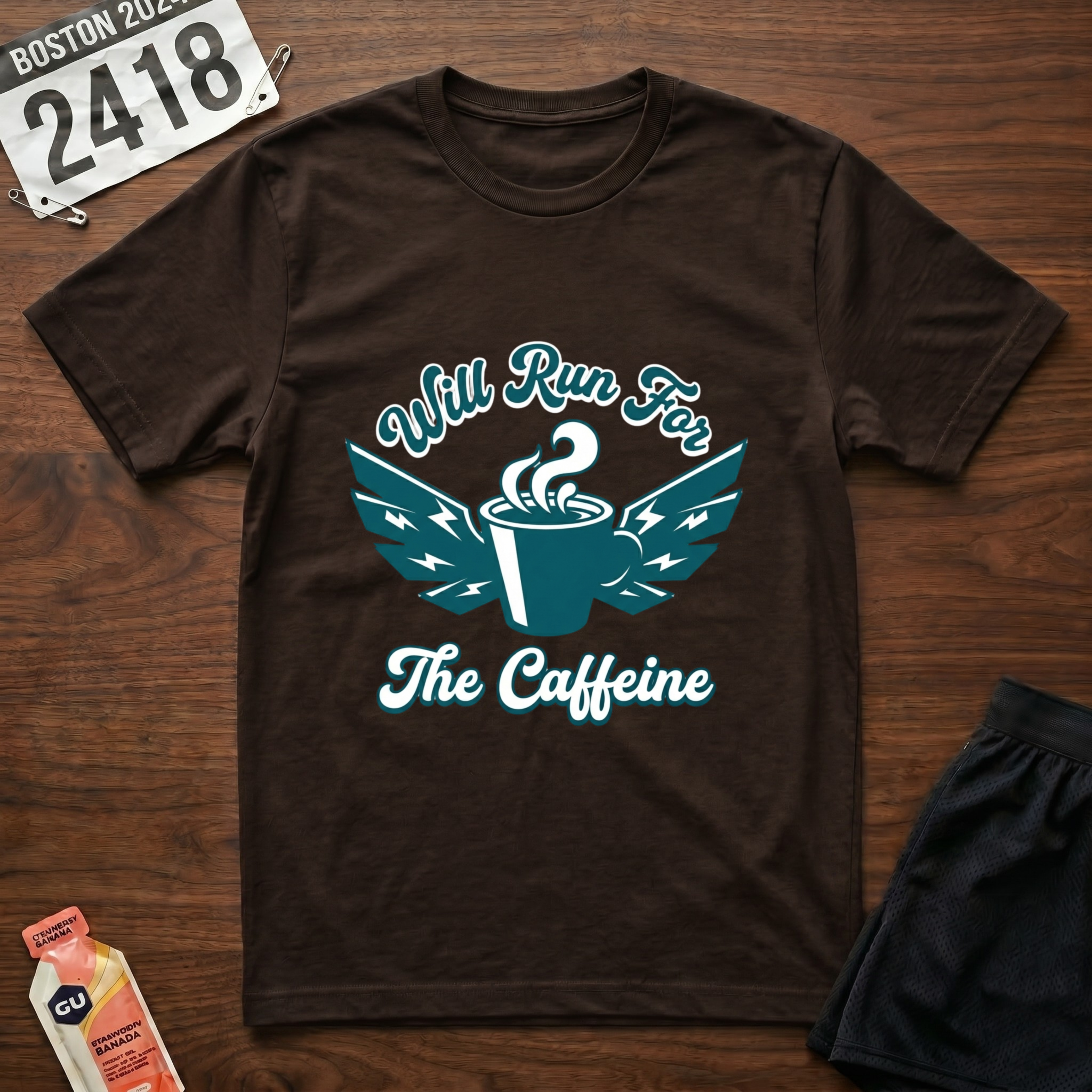 Run For The Caffeine T-Shirt
