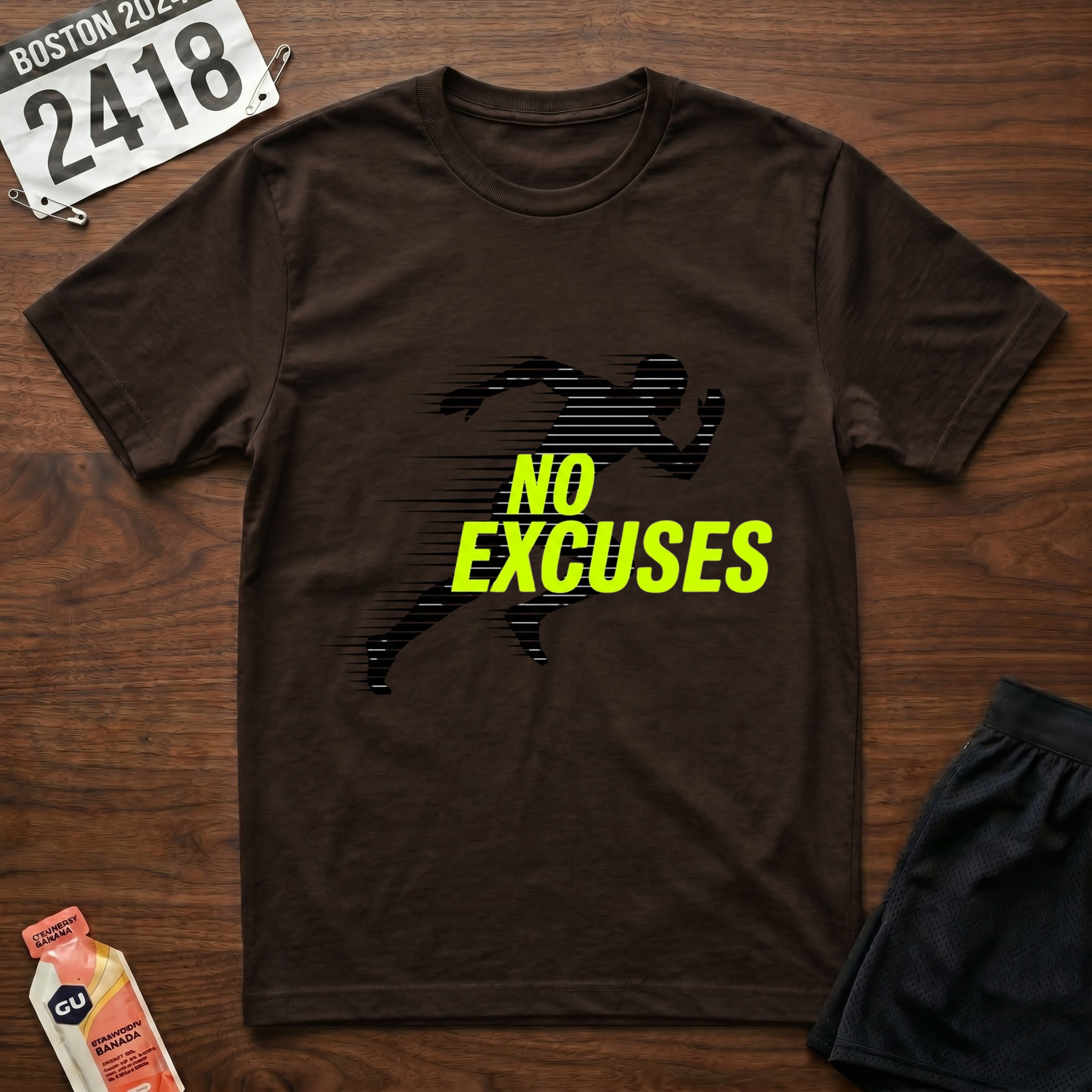 No Excuses Runner T-Shirt