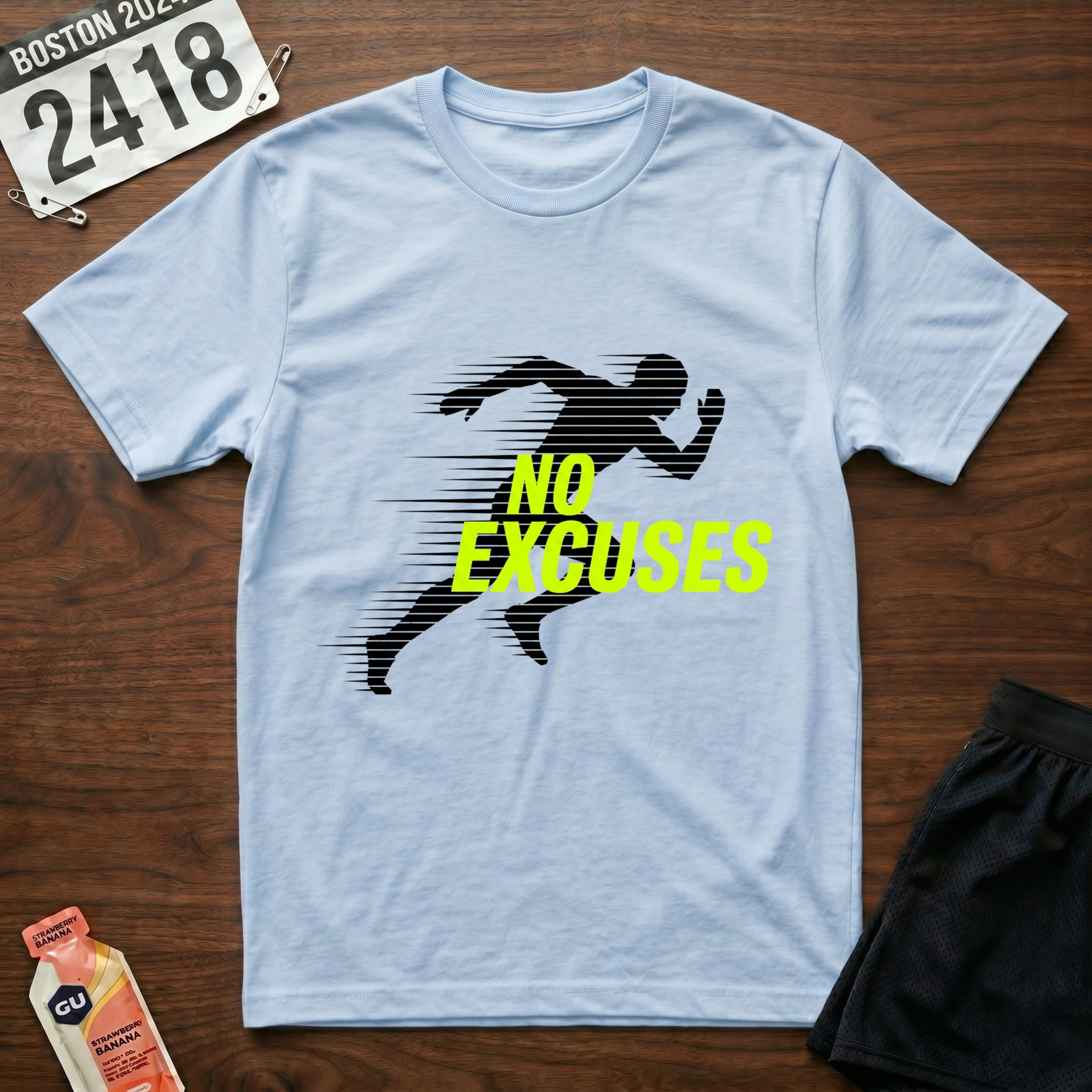 No Excuses Runner T-Shirt