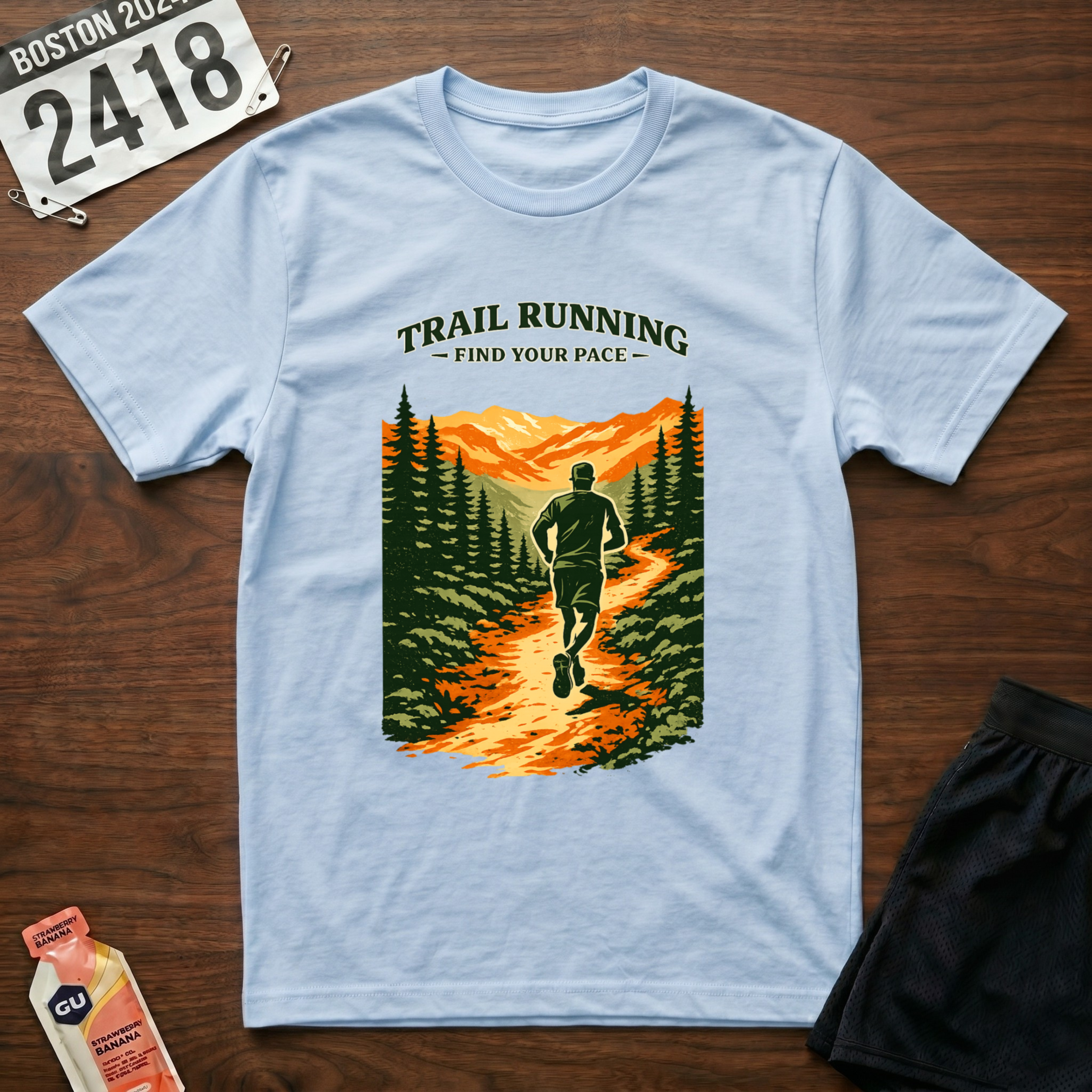 Trail Running Find Your Pace T-Shirt