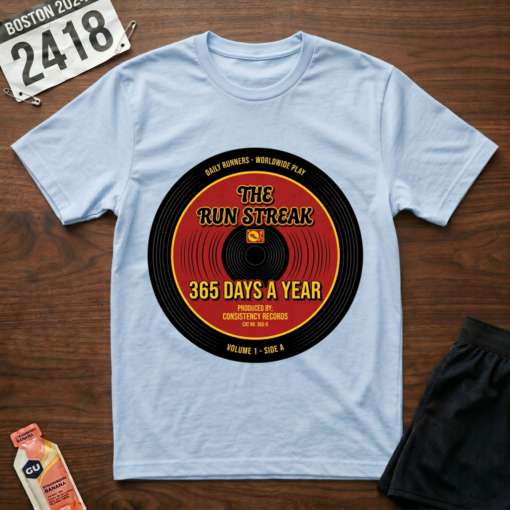 Run Streak Vinyl T-Shirt