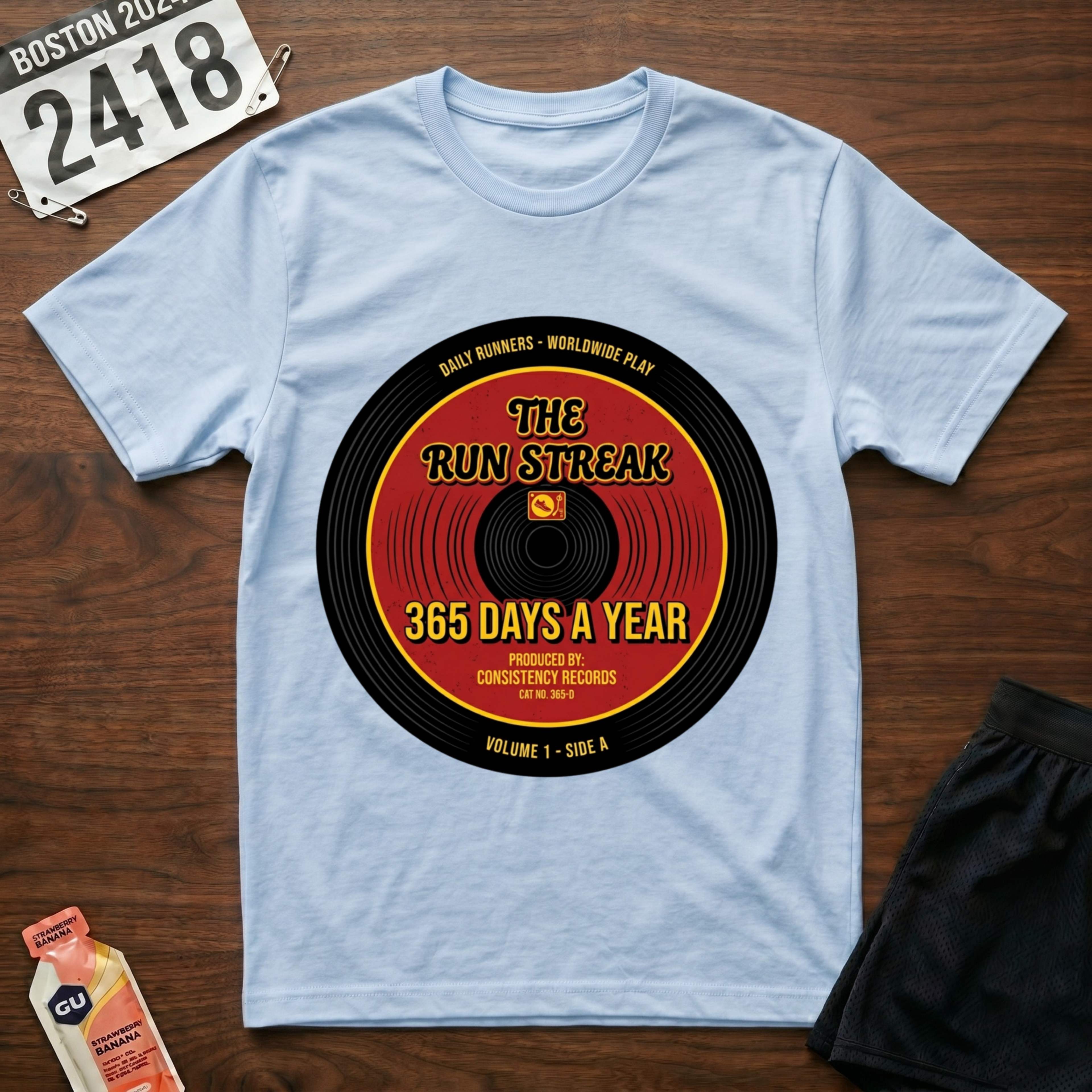 Run Streak Vinyl T-Shirt