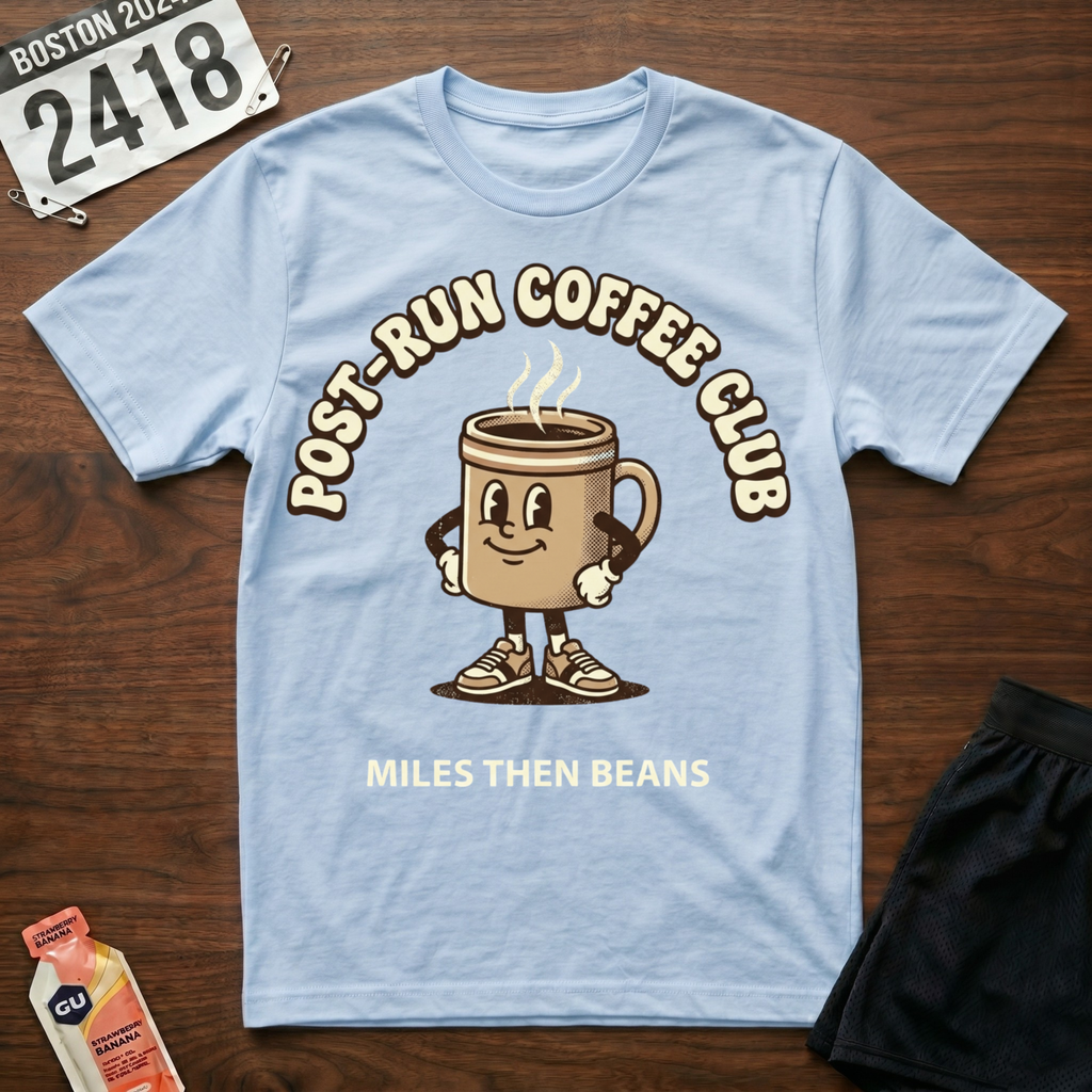 Post-Run Coffee Club T-Shirt