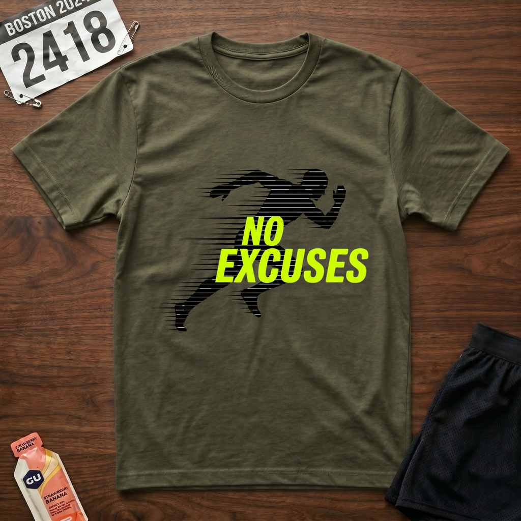 No Excuses Runner T-Shirt
