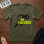 No Excuses Runner T-Shirt
