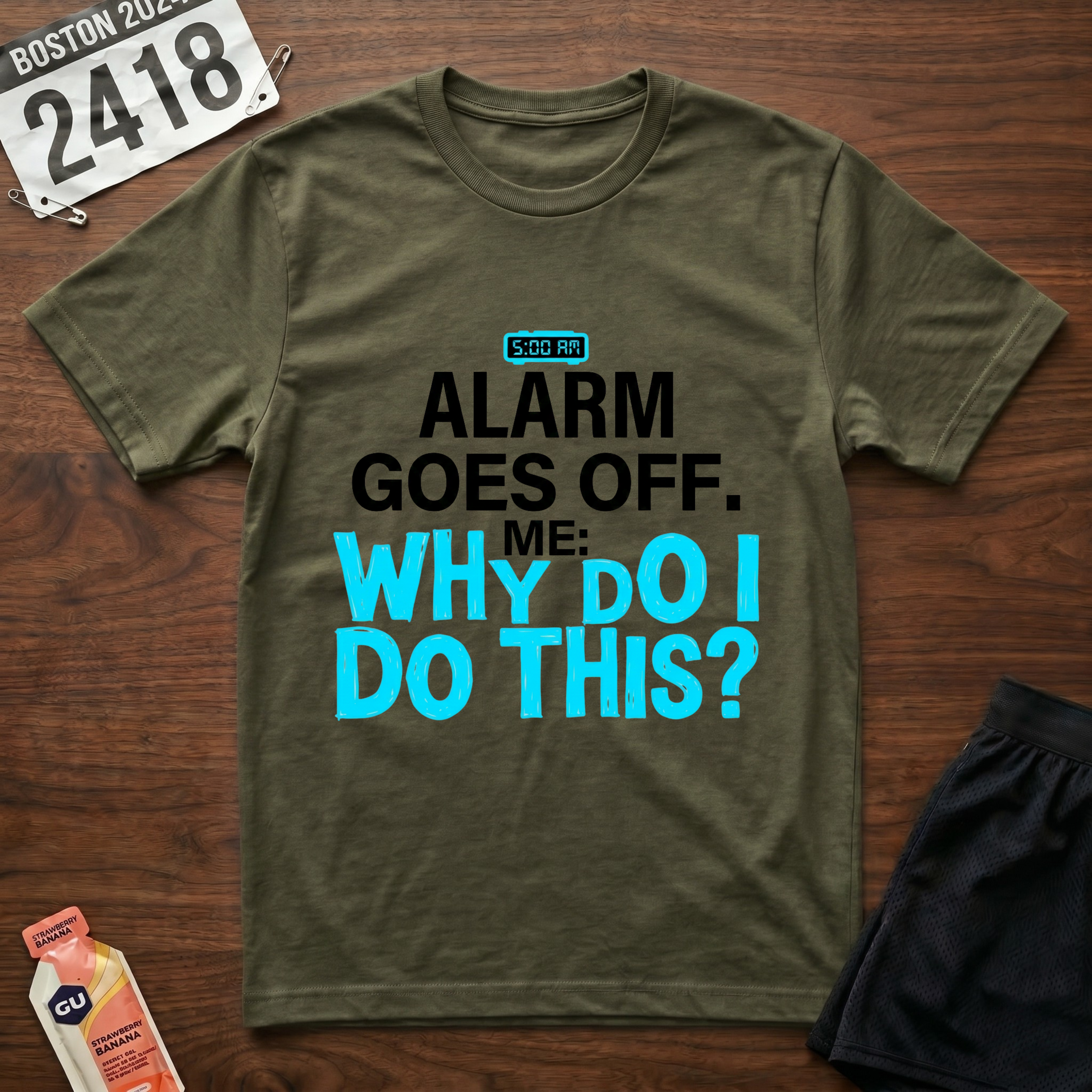 5 AM Alarm T-Shirt