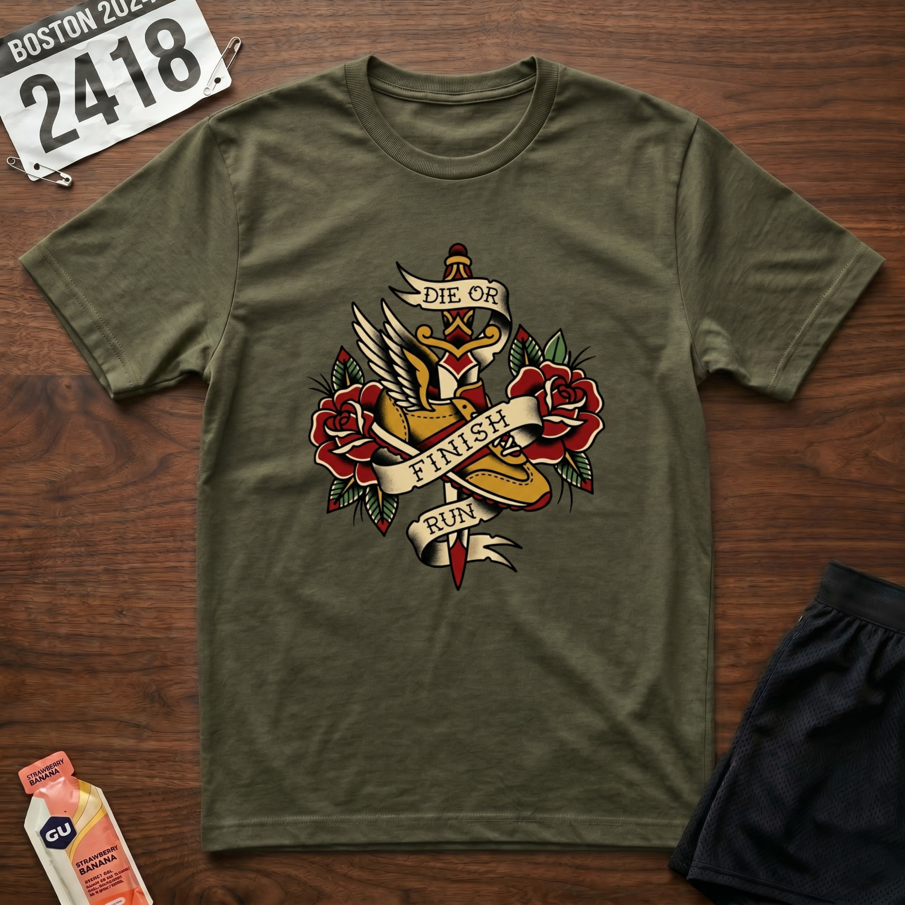 Die Or Finish Run T-Shirt