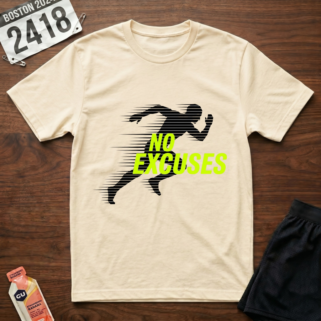 No Excuses Runner T-Shirt
