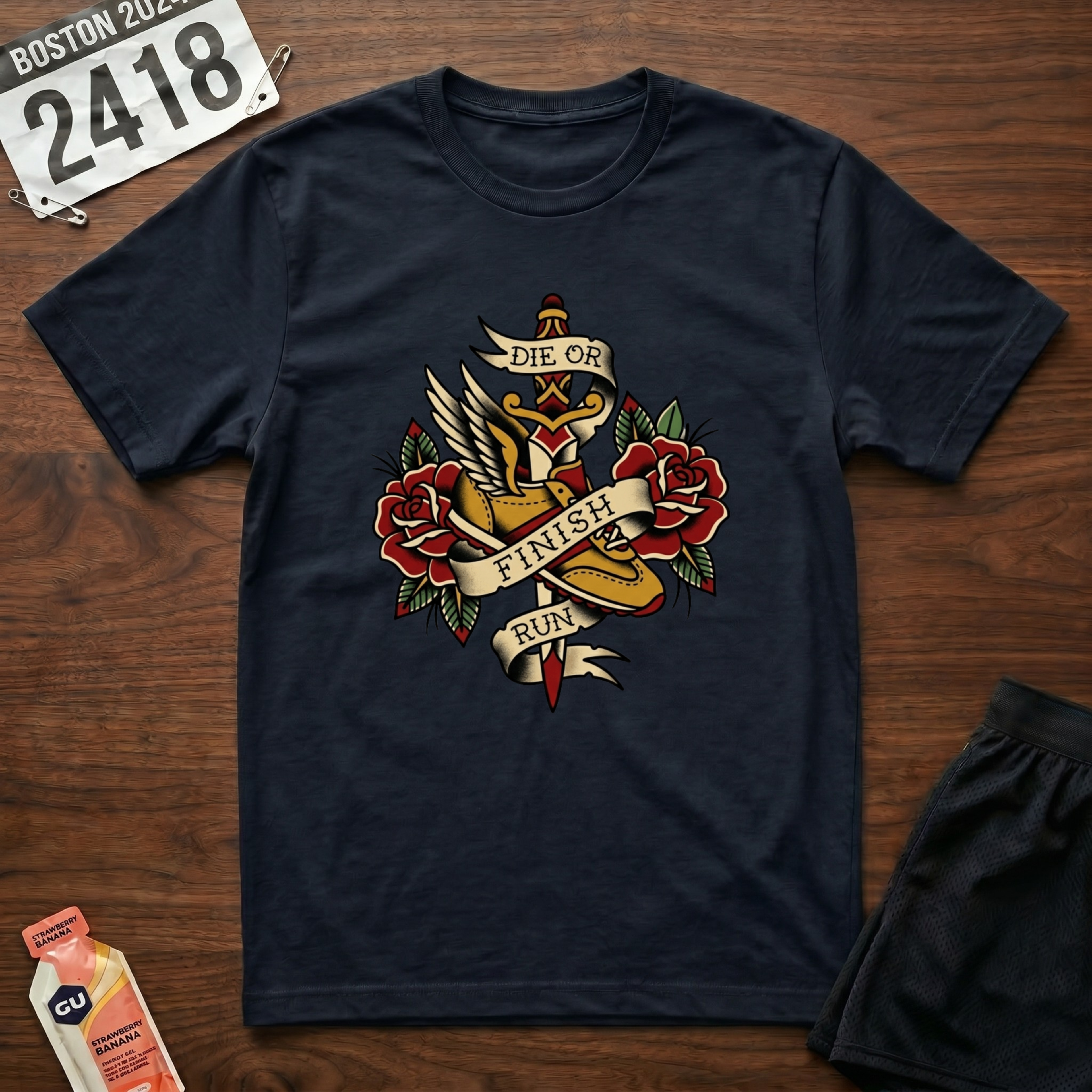 Die Or Finish Run T-Shirt