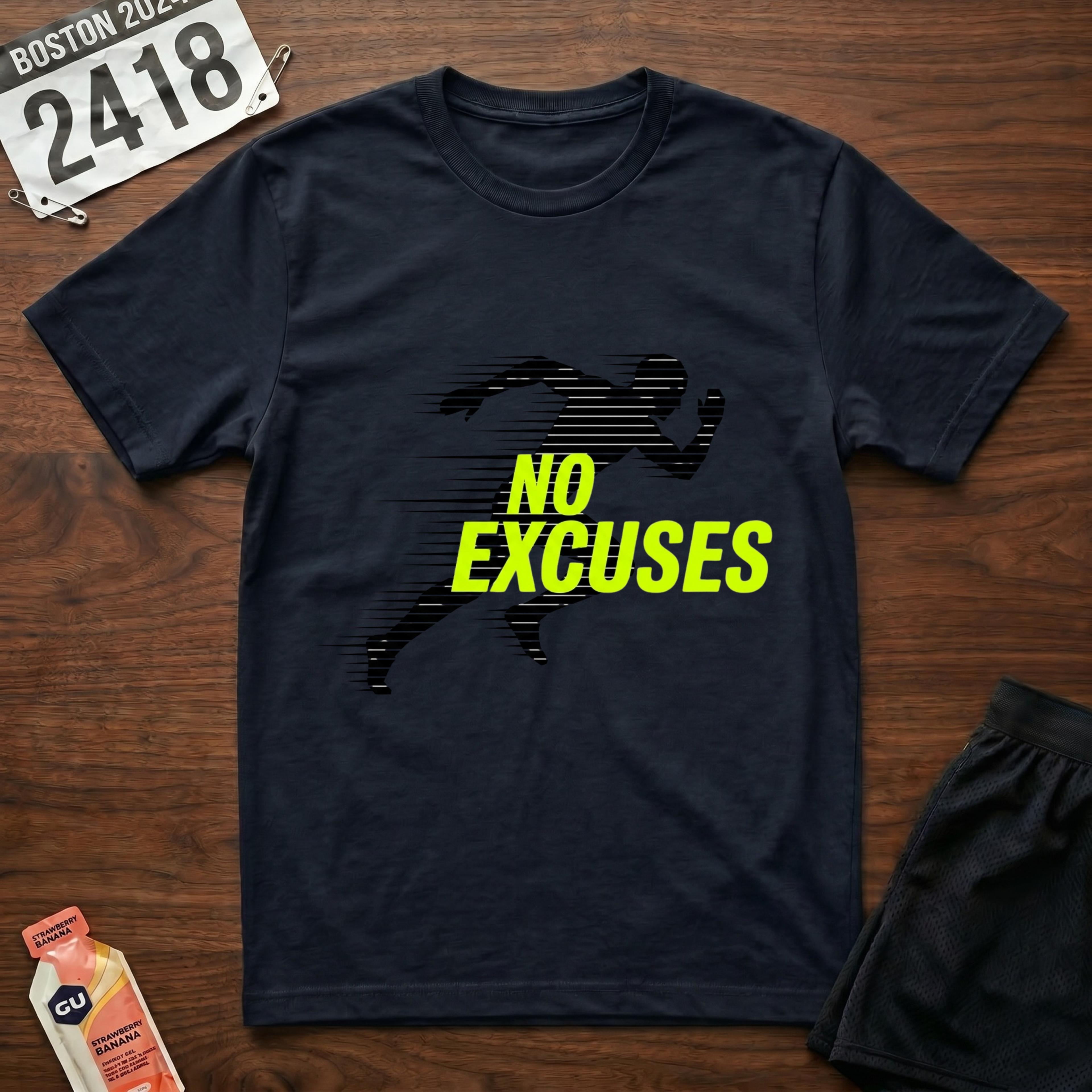 No Excuses Runner T-Shirt