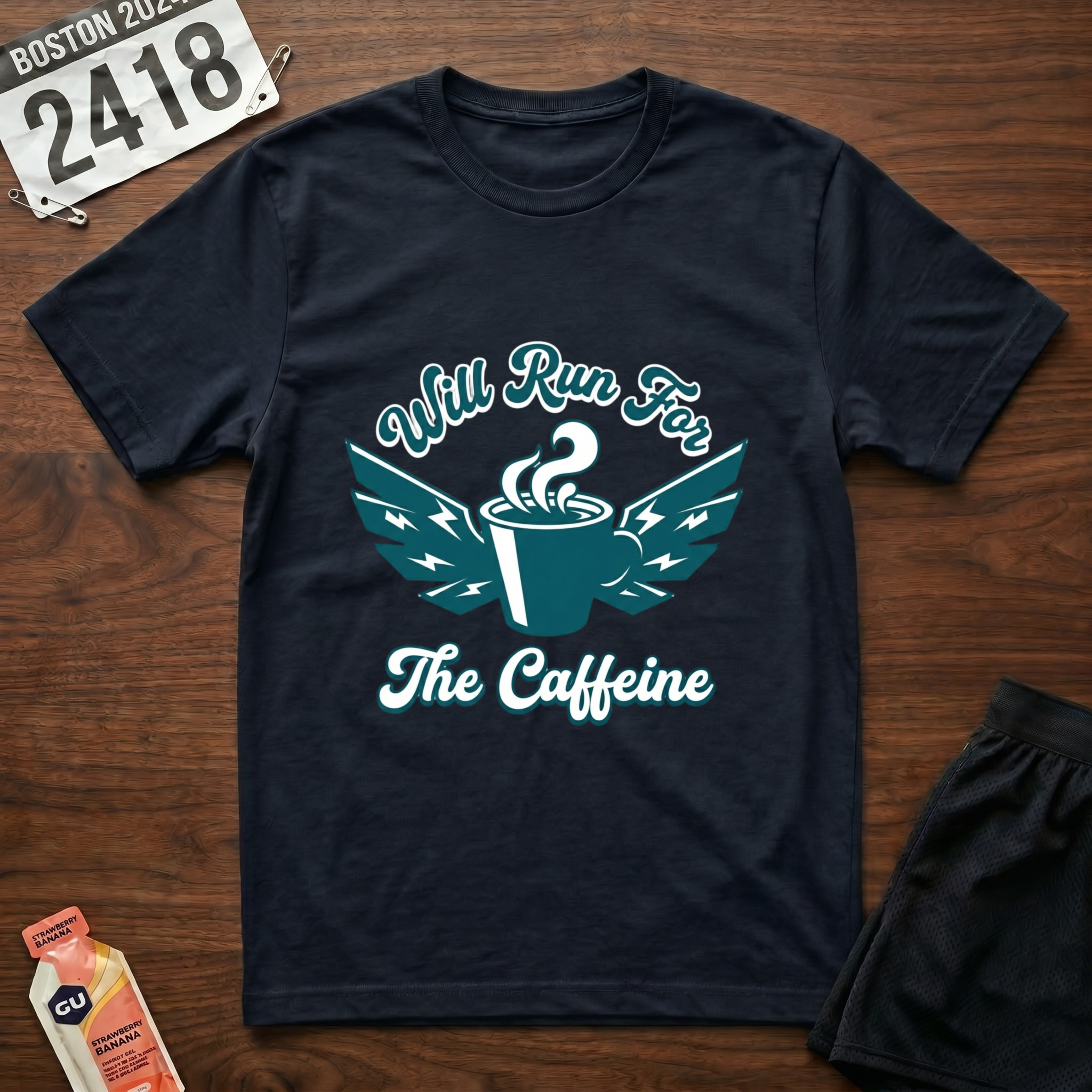 Run For The Caffeine T-Shirt