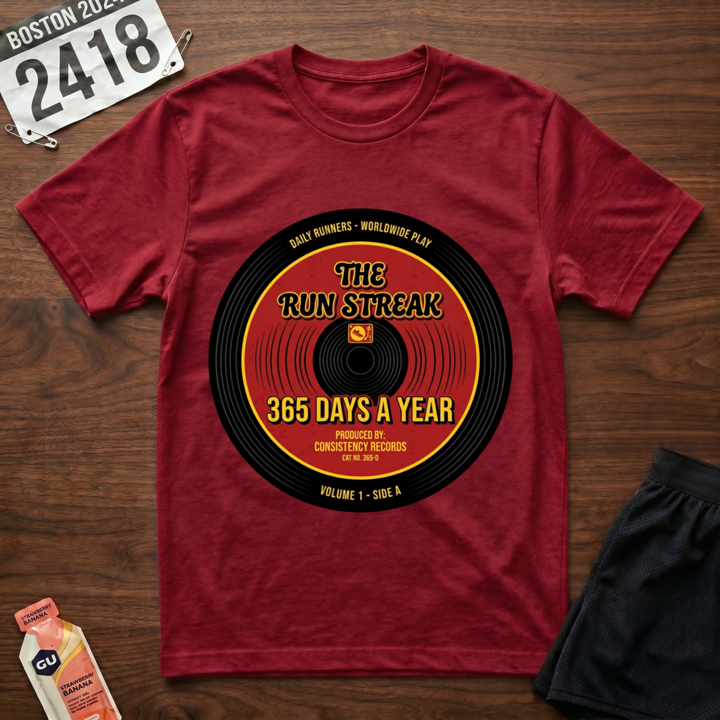Run Streak Vinyl T-Shirt
