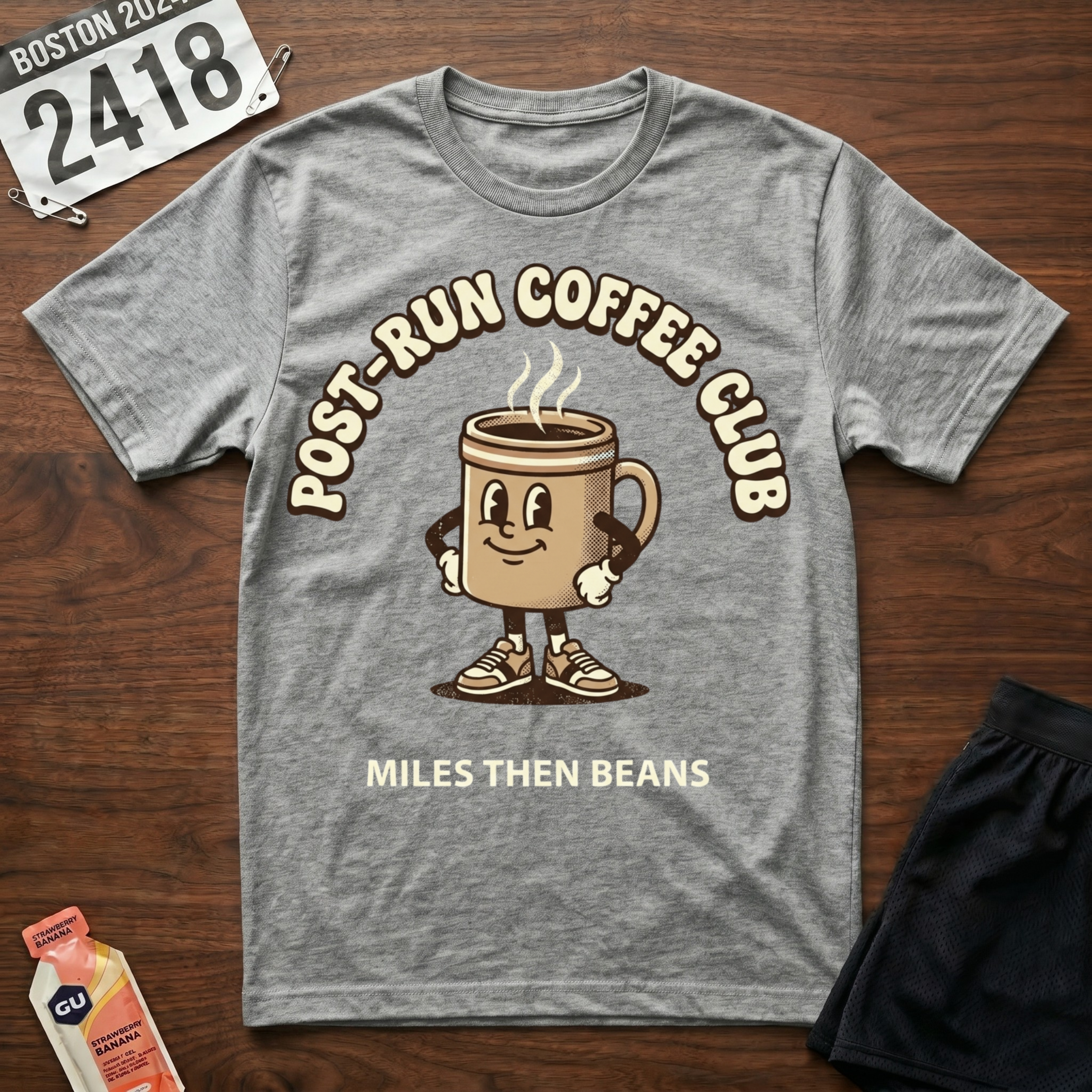 Post-Run Coffee Club T-Shirt