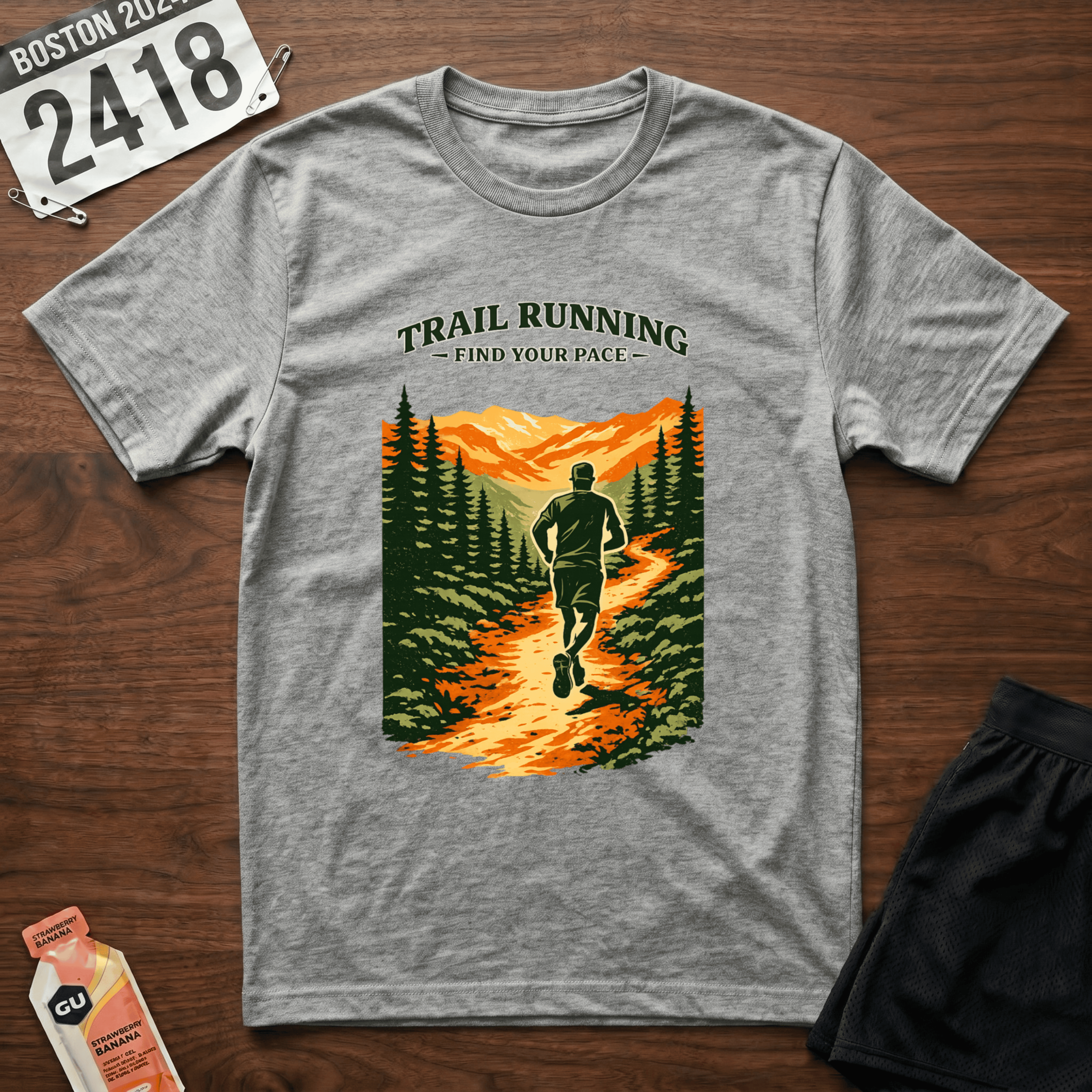 Trail Running Find Your Pace T-Shirt