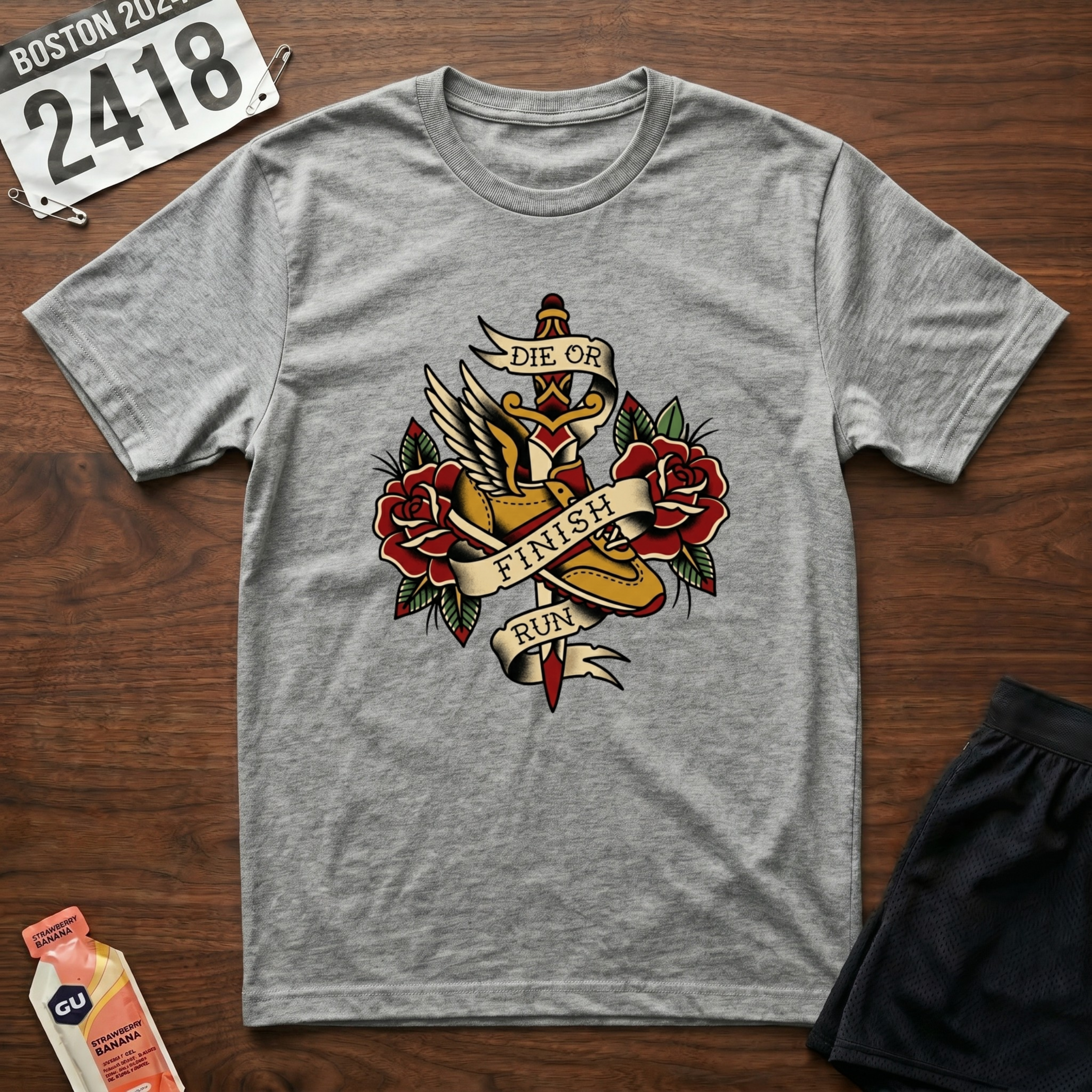 Die Or Finish Run T-Shirt