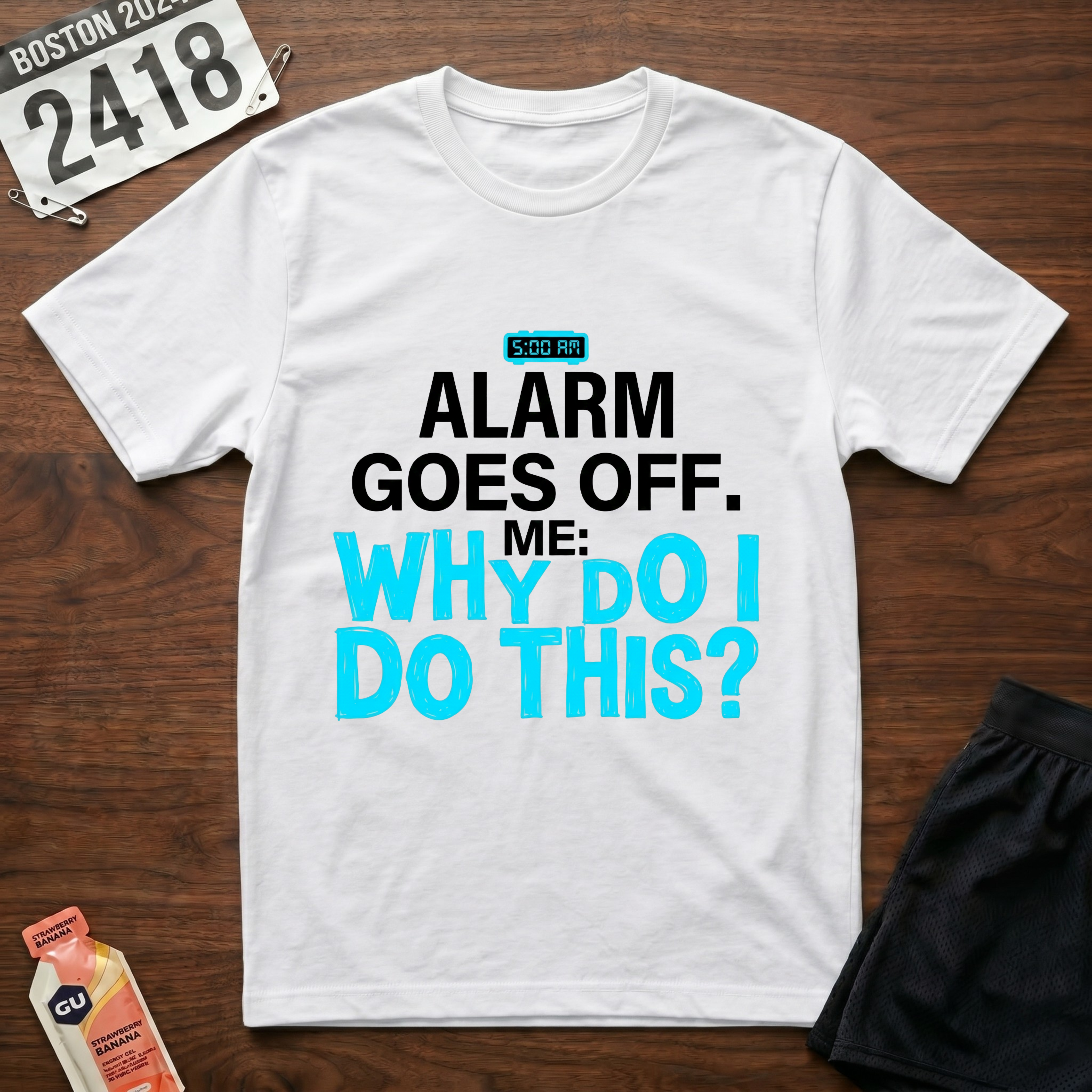 5 AM Alarm T-Shirt