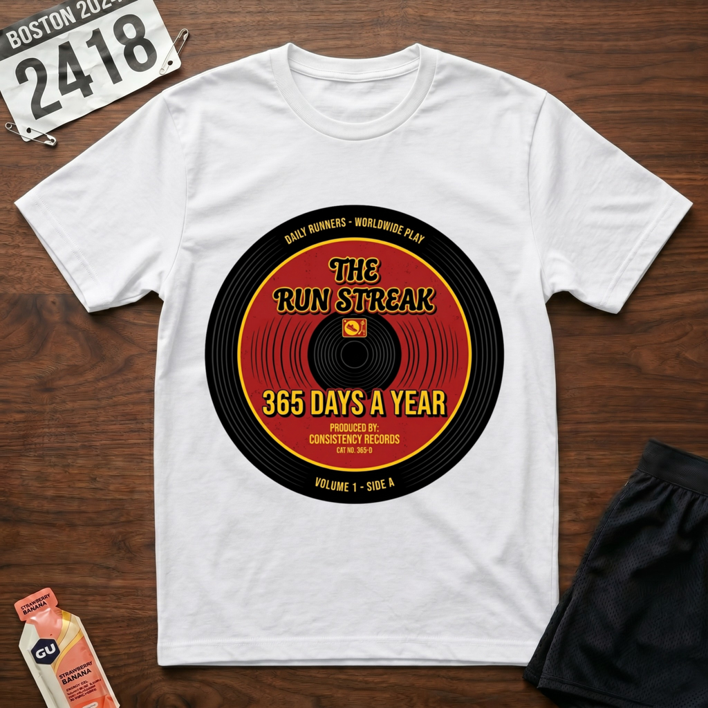 Run Streak Vinyl T-Shirt