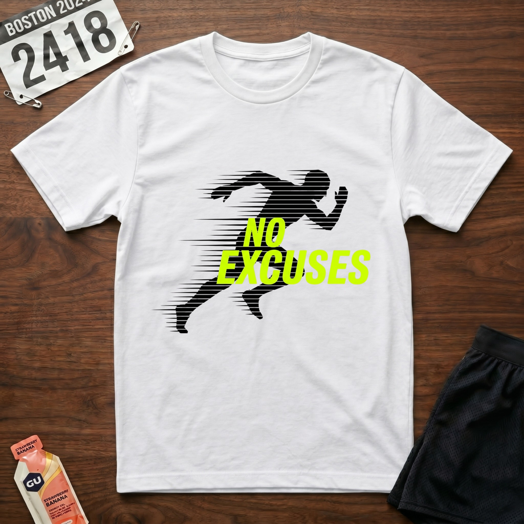 No Excuses Runner T-Shirt