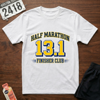 Half Marathon 13.1 Finisher Club T-Shirt