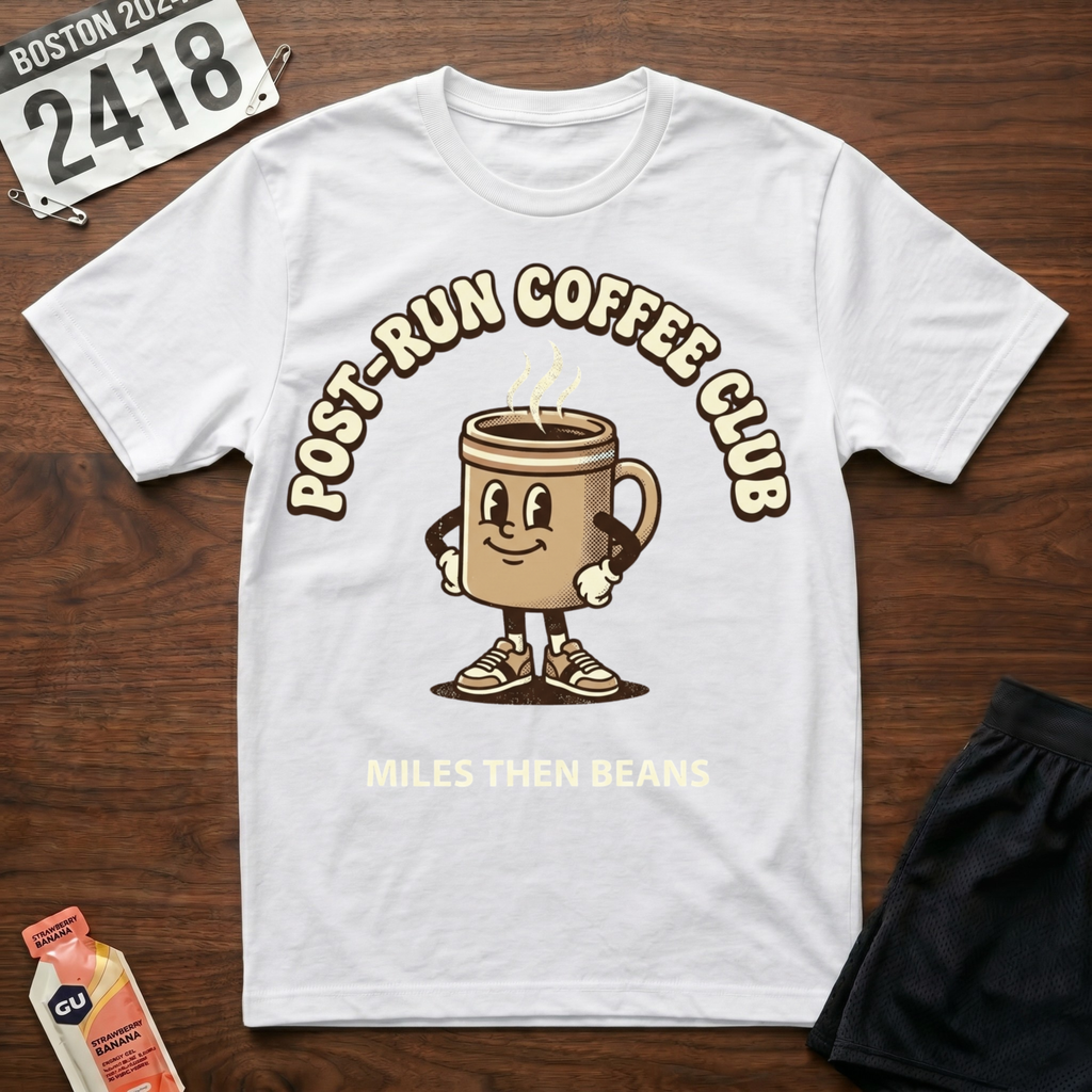 Post-Run Coffee Club T-Shirt
