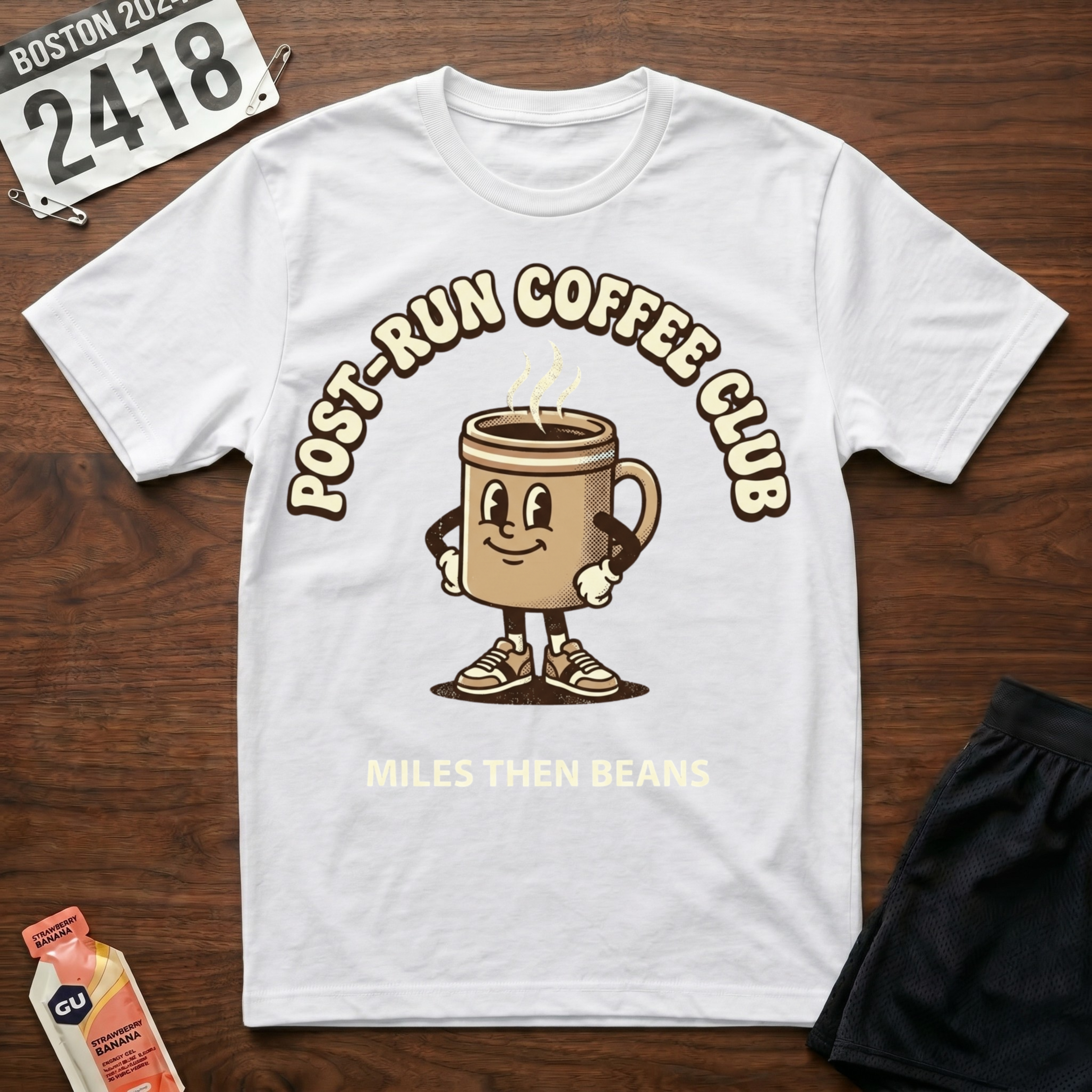 Post-Run Coffee Club T-Shirt